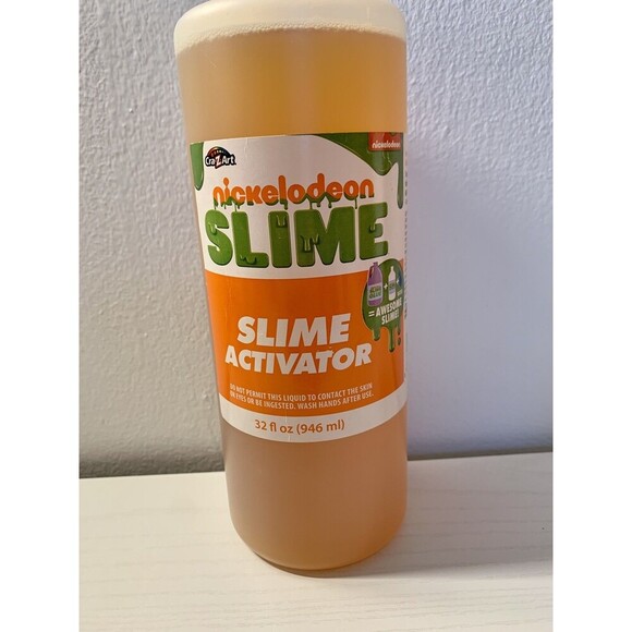 Cra-Z-Art Nickelodeon Slime Activator Liquid - Large Bottle - 32 Oz - New Rare - Picture 3 of 5